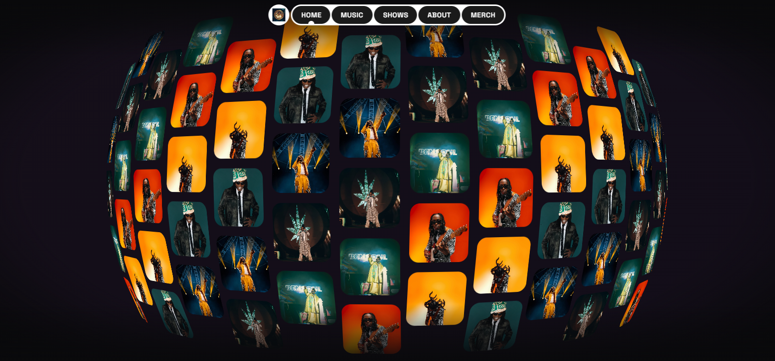 Bensoul artist website